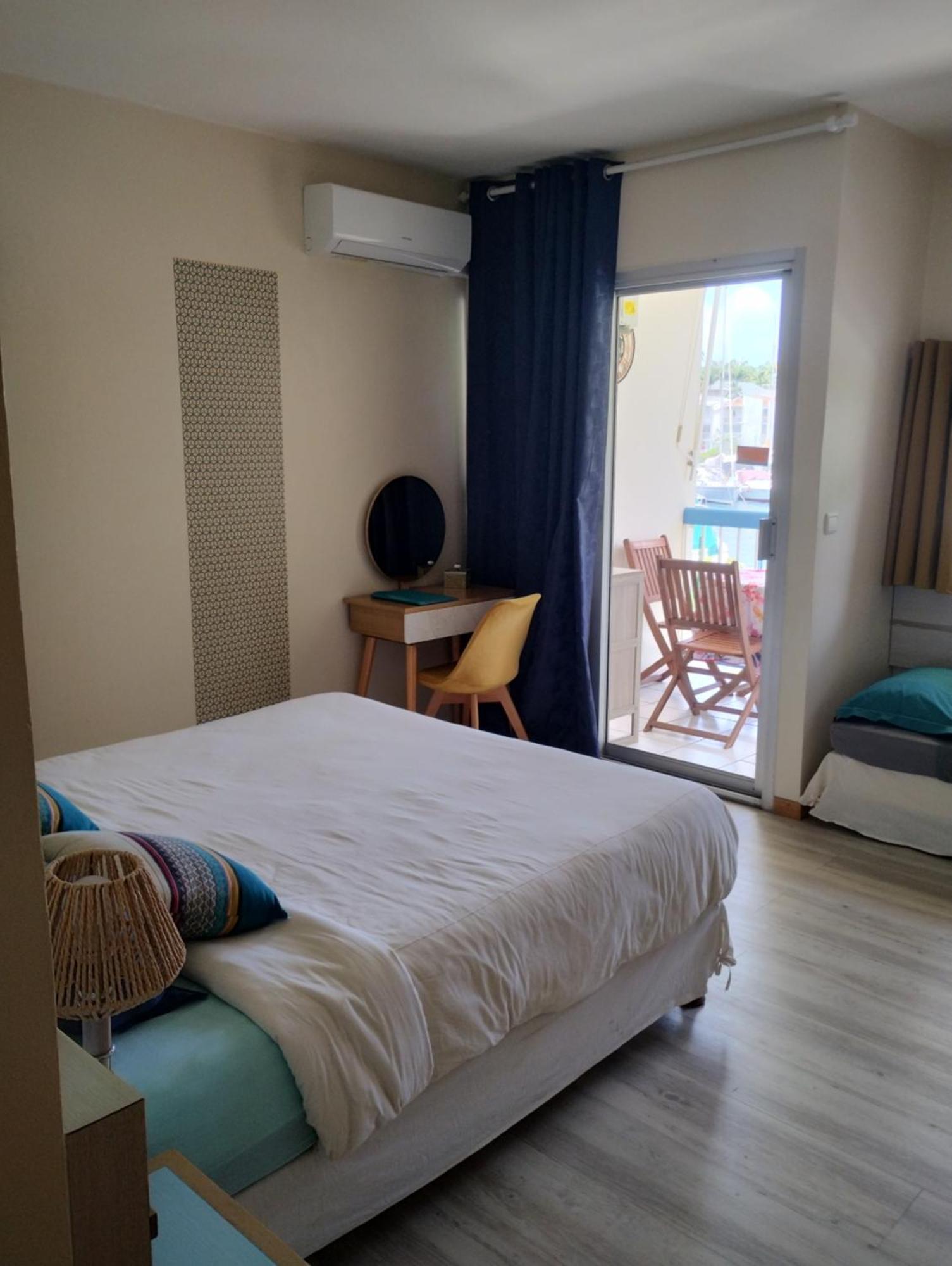 Charmant T1 avec vue sur marina Les Trois-Ilets Extérieur photo